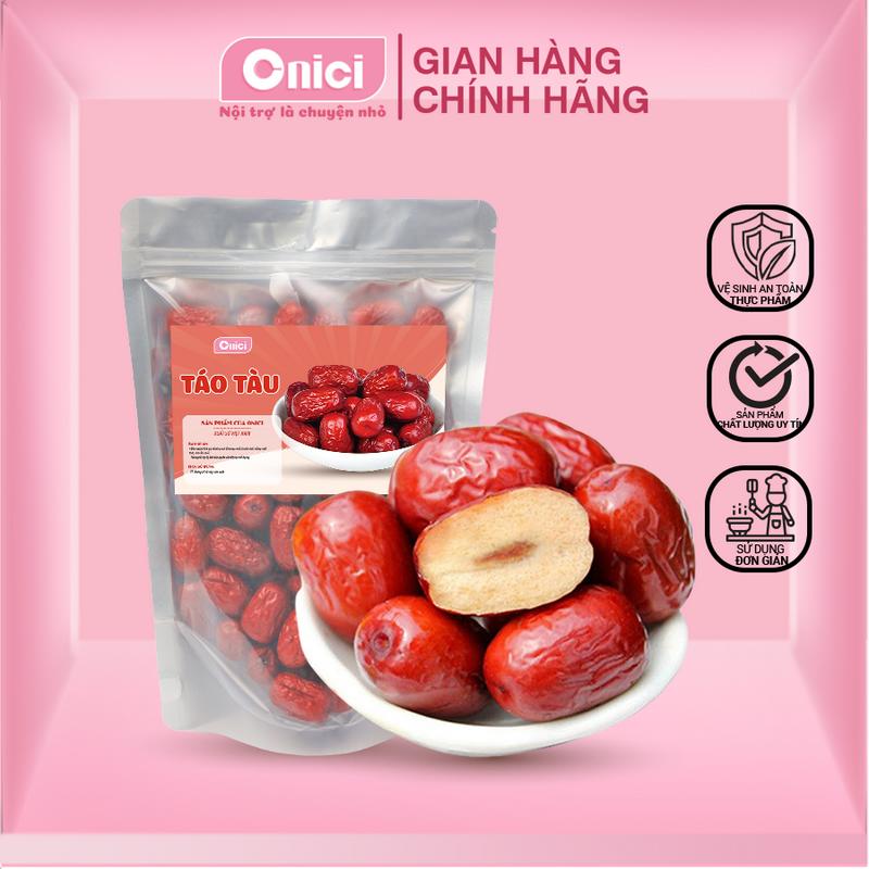 Táo đỏ tân cương sấy khô 500G Bếp Của Mẹ Onici - nguyên liệu chè dưỡng nhan