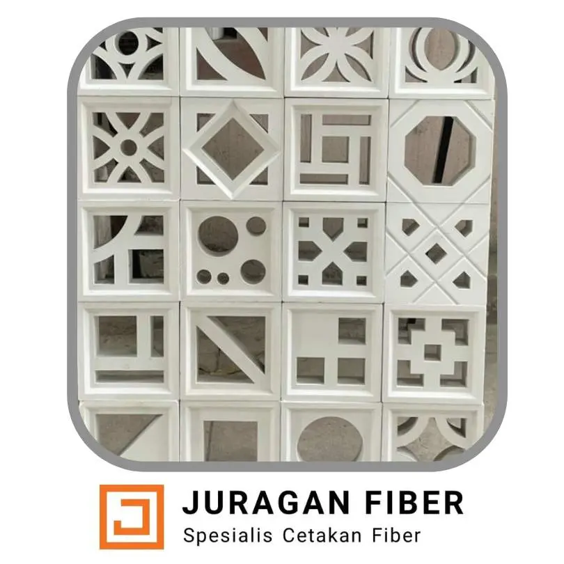 cetakan loster fiber TERLARIS! / cetakan roster cetakan fiber 2 muka minimalis harga termurah