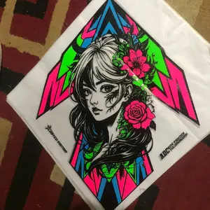 10 pcs kertas layangan Sukhoi 4 warna stabilo ADC design