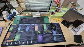 Product Review of Pad Tetikus, Reka Bentuk dengan Kekunci Pintasan Excel, Reka Bentuk Anti-Gelincir, Sesuai untuk Pejabat dan Rumah, Pad Tetikus Pintasan Perisian, Sesuai untuk Permainan. Mouse Meja Computer mouse  pad from f**7 1