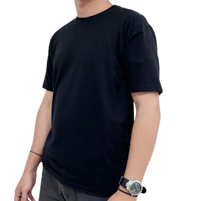 ZEENJA Tshirt - BASIC Regular Fit Tshirt Cotton Premium Polos Lembut Ringan Dingin Tidak Panas Pria Unisex Keren Kain Kaos 0