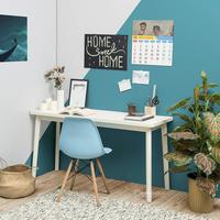 Gambar IFURNHOLIC Bernard Long Desk 140 | Meja Kerja dan Belajar Kayu Minimalis | Meja Makan Aesthetic | Furniture - Ivory, Standar dari iFurnholic Furniture Store Kab. Sidoarjo 2 Tokopedia