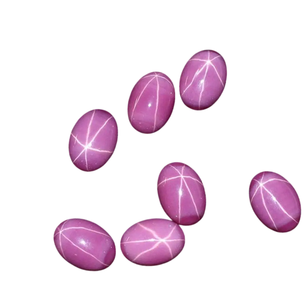 BATU PERMATA AMERICAN STAR PINK RUBY LAB CREATED