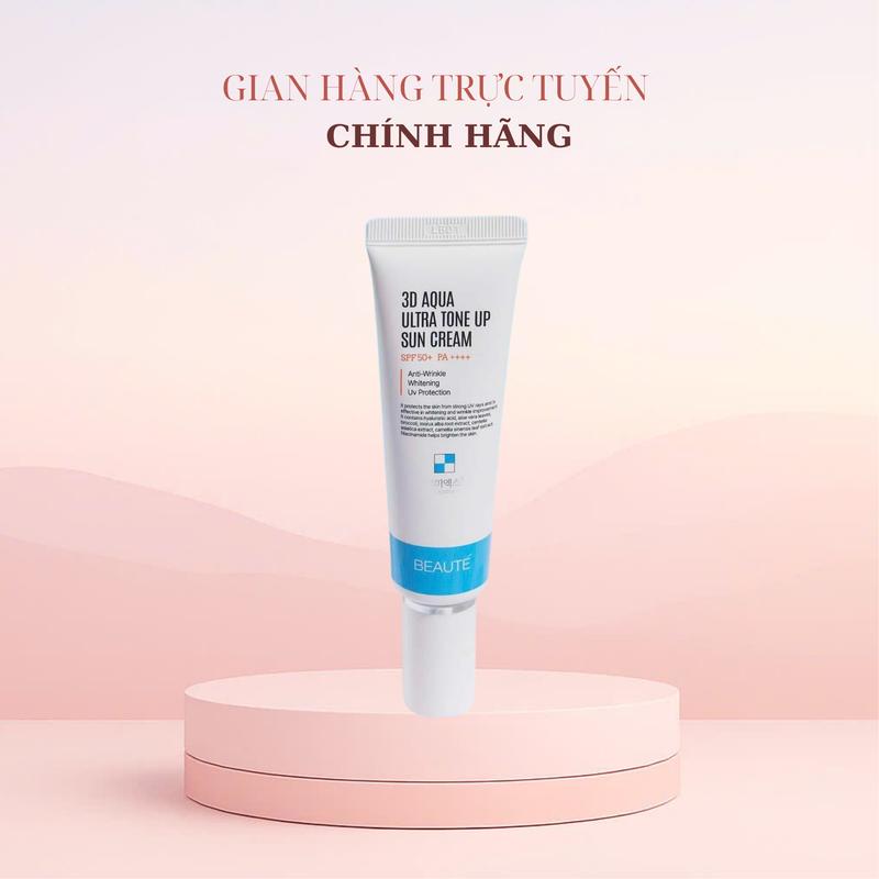  Kem Chống Nắng MELASMA-X 3D Aqua Ultra Tone Up Sun Cream SPF50+ PA++++ 50ml 