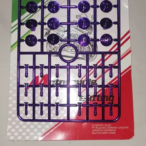 16 set baut klip body warna honda yamaha baut klip universal semua motor honda dan yamaha harga 1 pack Motorcycle