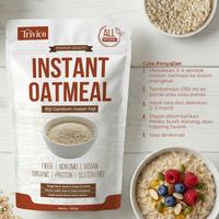 Gambar TRIVICO Instant Oatmeal 150gr Biji Gandum Instan Saji Sarapan Sehat Praktis Tinggi Serat Non GMO dari TRIVICO.ID Kota Tangerang Selatan 5 Tokopedia