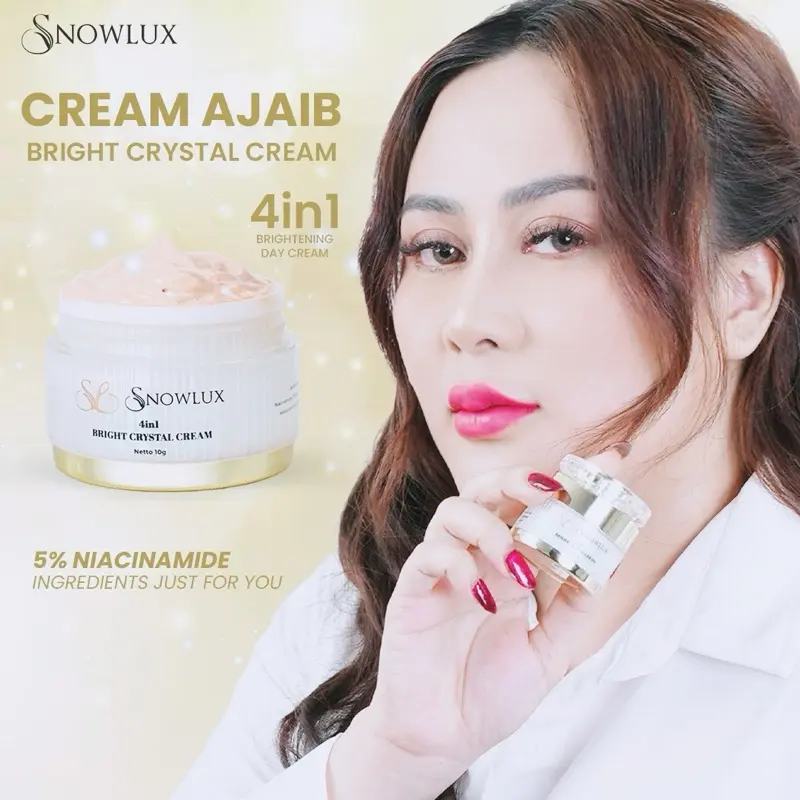 Snowlux CREAM AJAIB  MIX WITH CREAM Mencerahkan
