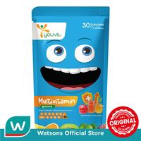 Gambar Youvit Multivitamin Anak dengan Vitamin C, Vitamin D, Zink, Sayur, dan Buah untuk Tumbuh Kembang dan Imunitas Anak 30'S dari Watsons Indonesia Official Store Kab. Tangerang 1 Tokopedia