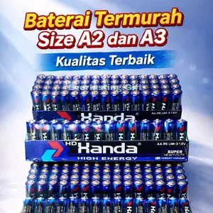 Baterai A2 AA Baterai A3 AAA Termurah Kualitas Terbaik