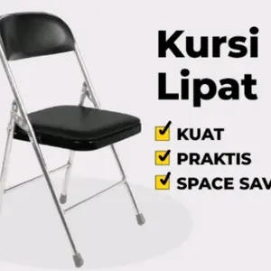 Kursi Santai Lipat Stainless Steel Berkualitas - Furniture
