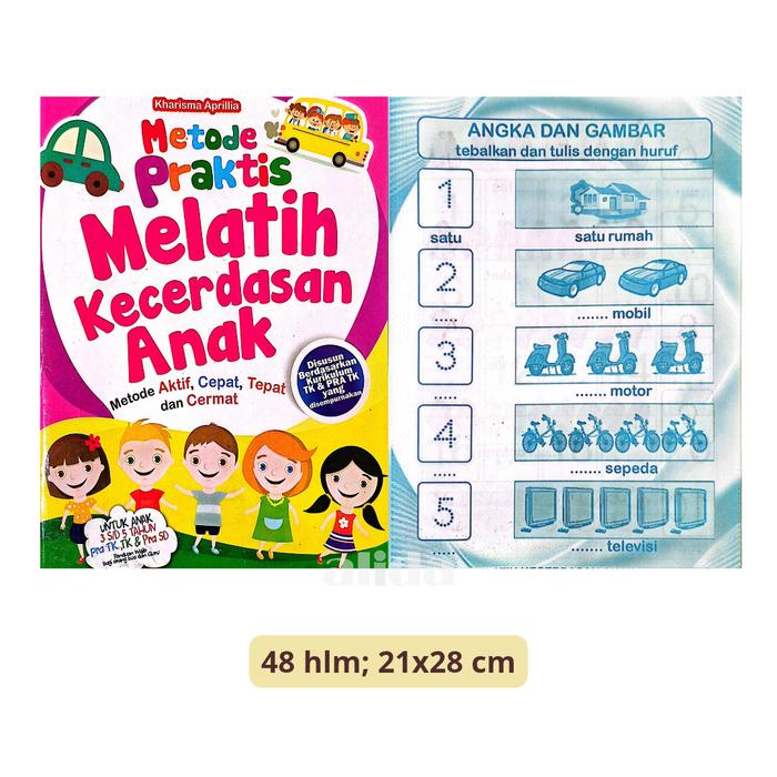 Gambar Buku Anak Paud TK Metode Praktis Melatih Kecerdasan Anak - Sandro dari Toko Alida Jakarta Kota Administrasi Jakarta Selatan Tokopedia