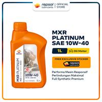 Gambar OLI MOTOR REPSOL MXR PLATINUM SAE 10W-40 - 0.8L dari Repsol Indonesia Official Shop Kota Administrasi Jakarta Utara 4 Tokopedia