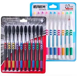 Sikat Gigi Dewasa 1 Set isi 1Opcs Sikat gigi Bahan Lembut Toothbrush Double Care Sensitive