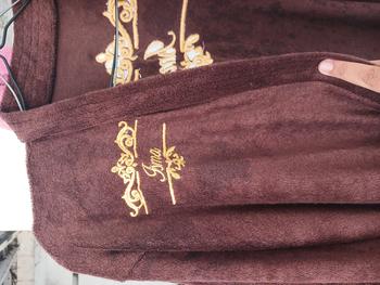 Product Review of Handuk Kimono Set custome bordir nama depan belakang seserahan dan kado pernikahan Hadiah Handuk Wanita Dewasa Tidur Dress Pria from I**i 1