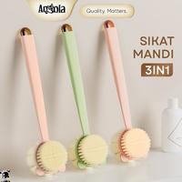 Gambar TP Angola Sikat Punggung Badan D91A Sponge Puff Loofah 3IN1 / Sikat Penggosok Mandi / Sikat Punggung 2 Sisi / Bath Brush - Hijau dari Angola Indonesia Kab. Tangerang 3 Tokopedia