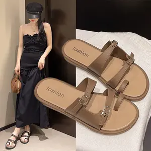 Fashion Sandal Wanita Wedges Kekinian Platfrom 3cm Empuk Aesthetic dengan Desain Elegan dan Nyaman