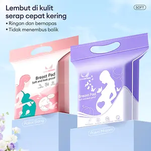 Breast pads ISI ANGELMOMMY Breastpads Newborn Baby Ibu Menyusui Bayi Bantalan Payudara Sekali Pakai Siang/Malam 30/50/100 PCS UB/WAI