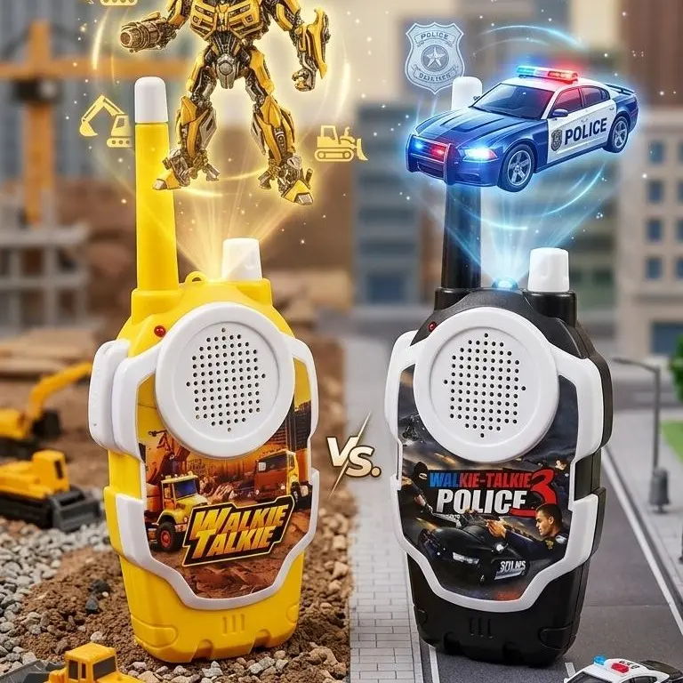 Mainan Anak Interaktif Walkie Talkie Isi 2 pcs Handphone Halo Halo anak Connect Ht