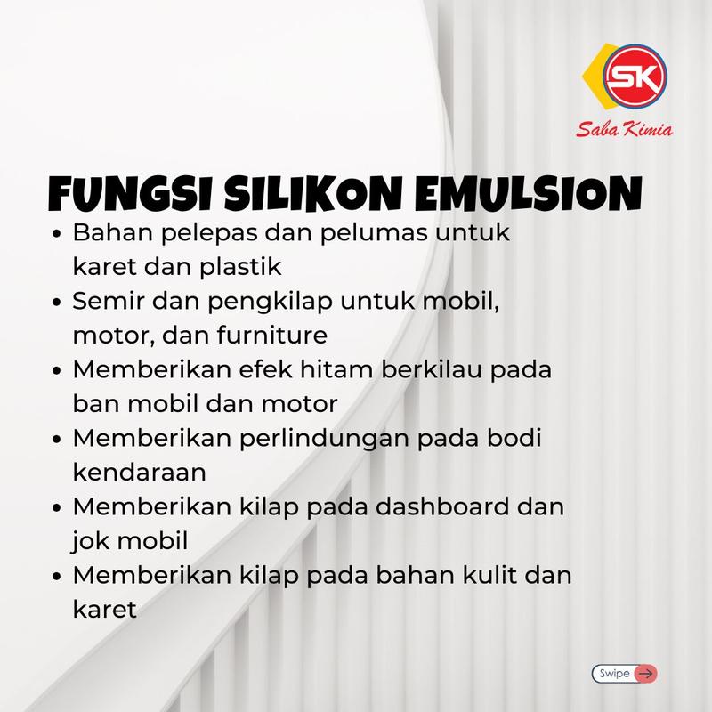 Silikon Emulsion / Semir Ban 1 Liter 3