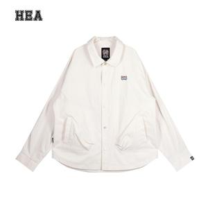 เสื้อเชิ้ตแขนยาว แฟชั่น HEA ทำจากผ้าโพลีเอสเตอร์ 100% Unisex พลัสไซส์ สไตล์สตรีท ชุดฤดูร้อน ดีไซน์ที่จำเป็น ขายดีที่สุด ทรงหลวม มาใหม่ เหมาะสำหรับเล่นกีฬา