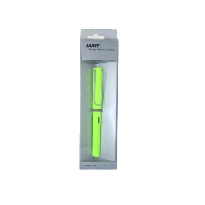 Gambar LAMY Safari Fountain Pen Pack - Fulpen / Pen Tinta Plastik ABS dengan Nib Baja & Pegangan Ergonomis - Warna Neon Lime - NEON YELLOW M dari Namiki Online Kota Semarang Tokopedia