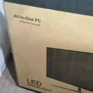 HW Komputer Full PC All-in-One Baru Terbaru HD Super Tipis Intel Core i3/i5/i7 Untuk Rumah, Belajar, Kantor, Gaming dan Hiburan - 19/22/24/27 Inch Curve Gratis Keyboard dan Mouse! . Kemasan karton dan busa Rak Kayu Inklusif.Garansi 1 Tahun. Kabel Layar