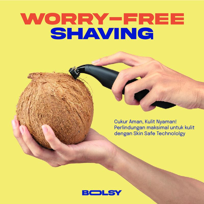 Bolsy Bols Trimmer - Alat Cukur Bulu Kemaluan, Badan Pria & Area Sensitif - Tubuh, Elektrik Box Kumis 4