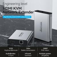 Gambar VENTION HDMI Extender via LAN Cable up to 150M with KVM - AKB dari Techno Computer Bali Kota Denpasar 2 Tokopedia