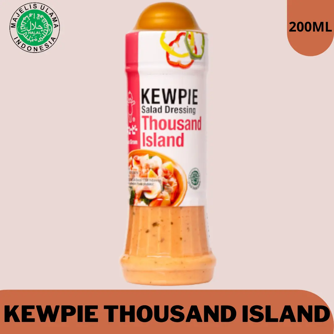 Saus Salad Dressing Kewpie Thousand Island 200 Termurah Halal Selai Sauce