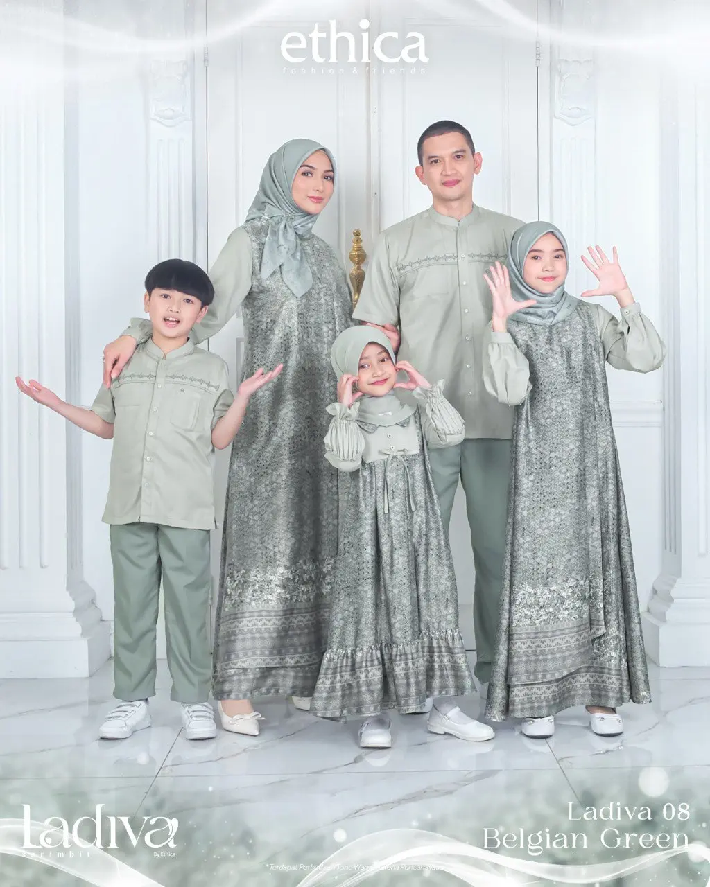 SARIMBIT KELUARGA LADIVA 08 BELGIAN GREEN BY ETHICA