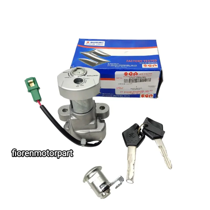 KUNCI KONTAK SET SATRIA FU NEW FACELIFT PNP FU BARONG 37101-25870-000 ORIGINAL SGP SUZUKI GENUINE PARTS Motorcycle 0