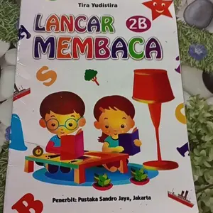 Buku Anak - Lancar Membaca Jilid 2A untuk Anak TK dan SD Full Color belajar