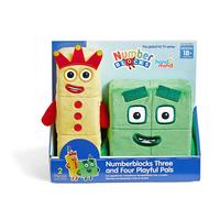 Gambar Hand2Mind Numberblocks Three and Four Playful Pals Soft Cuddly Toy Duo, Boneka Numberblocks Tiga dan Empat  Teman Bermain Yang Lembut dari Learning Resources Indonesia Kota Tangerang 1 Tokopedia