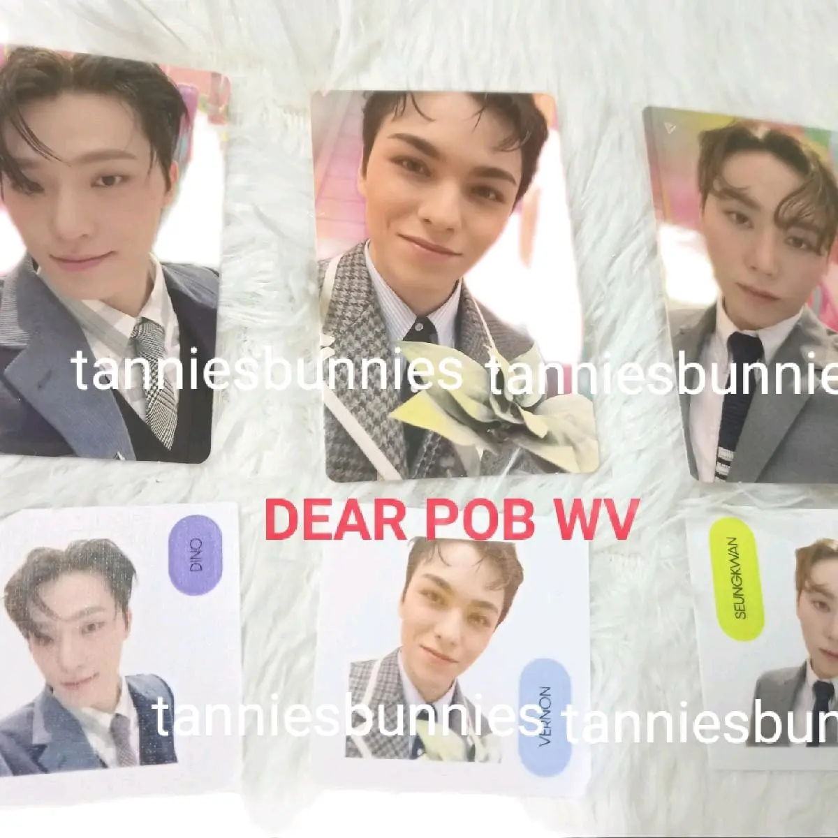 READY STOCK DINO SEUNGKWAN VERNON JUN WEVERSE VERSION DEAR POB RANDOM PHOTOCARD SEVENTEEN 17 IS RIGHT HERE LOOSE