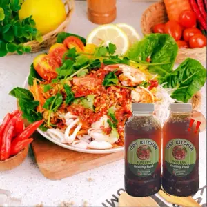 SAOS SOMTAM 200ML ITAY KITCHEN THAILAND FOOD SAUS SOMTAM HOME MADE HALAL SEAFOOD HEALTY FOOS