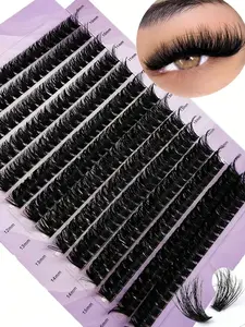 fairy lash clusters bulu mata manga D/DD Curling European and American Style Eyelash Extension lash clusters Waterproof Cosmetic Bulumata bulu mata kenzie pipiyawa wispy eyelashes anlinnet eyelash individual lash