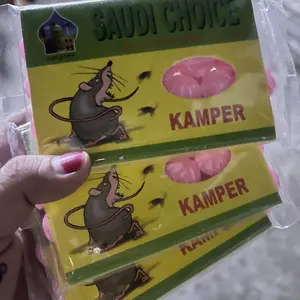 (OP) SAUDI CHOICE KAMPER USIR TIKUS 40 gram / KAMPER ANTI RAYAP PENGUSIR TIKUS KECOA 40g