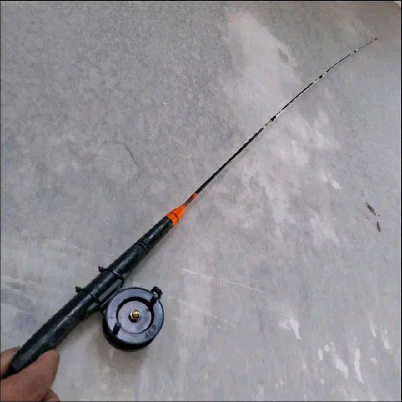 Joran Wader Super Lentur Satu Set 100cm gagang kayu hitam 3