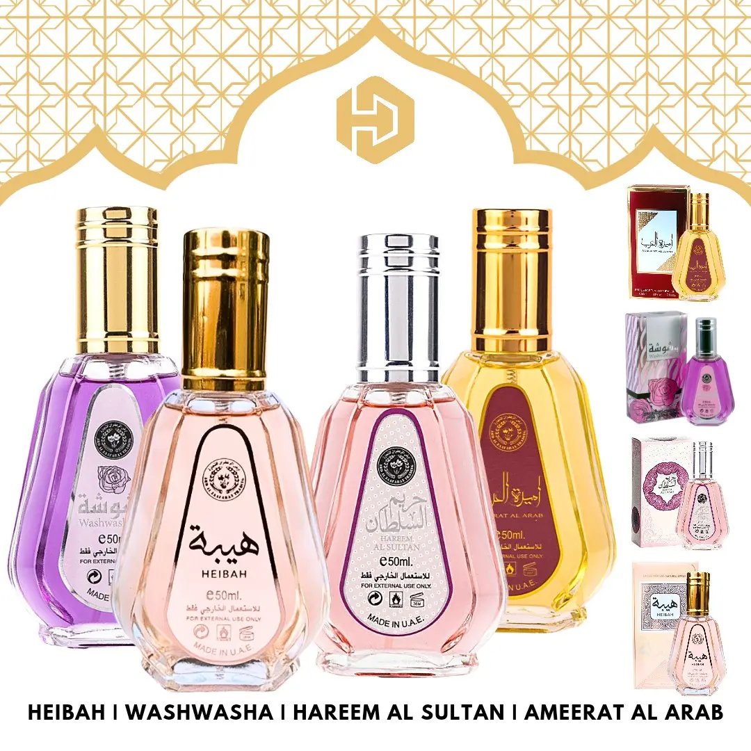 Hareem Al Sultan | Heibah | Washwasha | Ameerat Al Arab EDP 50ML