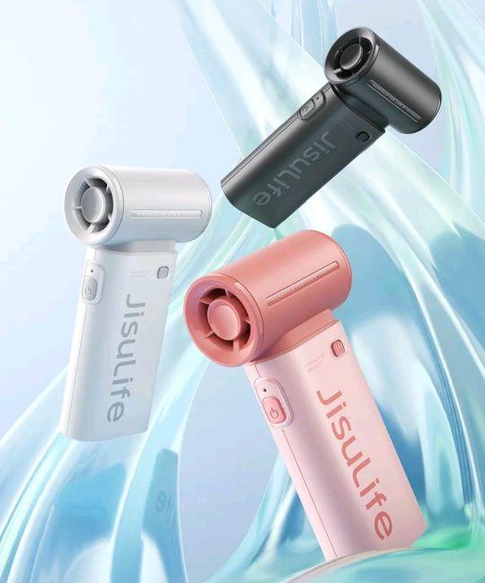 JISULIFE Life 9 Handheld Fan 3600mAh | Kipas Angin Portable Mini Fan Turbo dengan 5 Tingkat Kecepatan JISULIFE Life 9 Handheld Fan 3600mAh | Kipas Angin Portable Mini Fan Turbo dengan 5 Tingkat Kecepatan