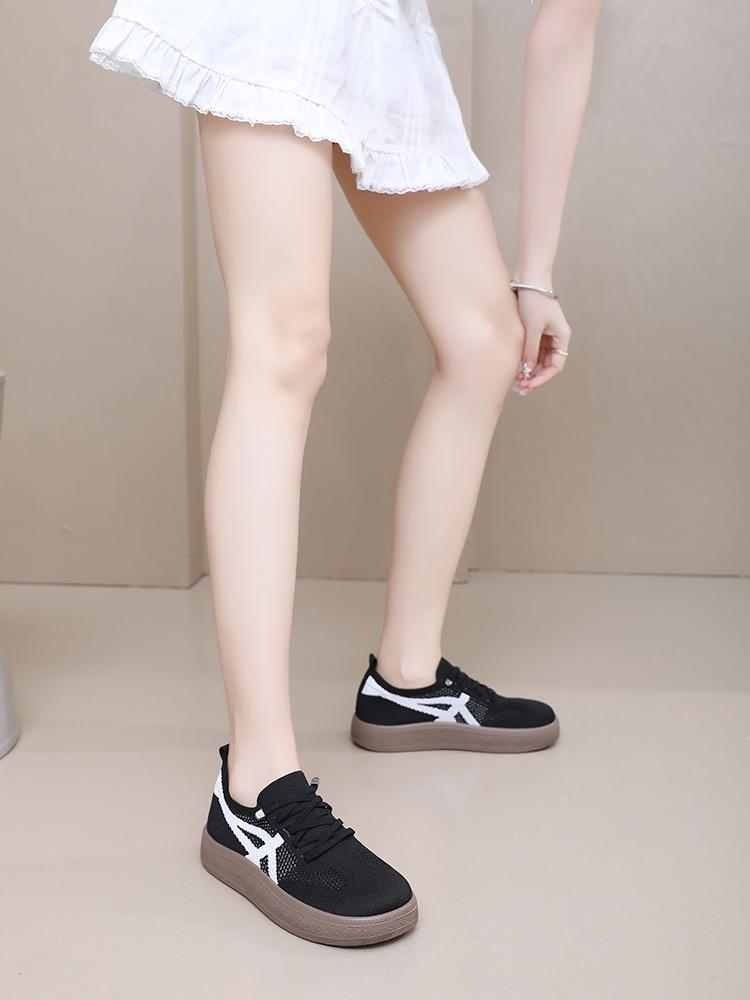 Product Introduction of 2025 summer new women's casual shoes Breathable mesh surface comfortable shoes for many occasions can be worn shoes 17