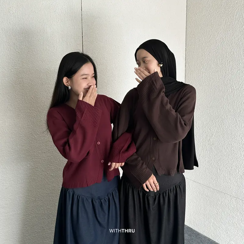 Thru Outfit - Lafi Cardi - Cardigan Knit Wanita 5