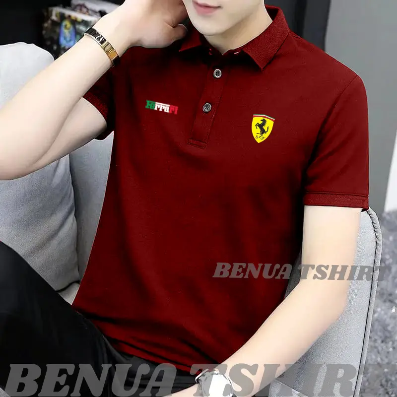 COD-BAJU KAOS POLO PRIA LENGAN PENDEK-FERY-KAOS KERAH MOTIF SABLON LOGO ELEGAN-KAOS POLO KEREN-KAOS BAGUS-KAOS FORMAL-KAOS KANTORAN-KAOS POLO-KAOS TRENDY-KAOS KECE-KAOS PRIA FERARI JUMBO TERBARU SIZE M L XL XXL