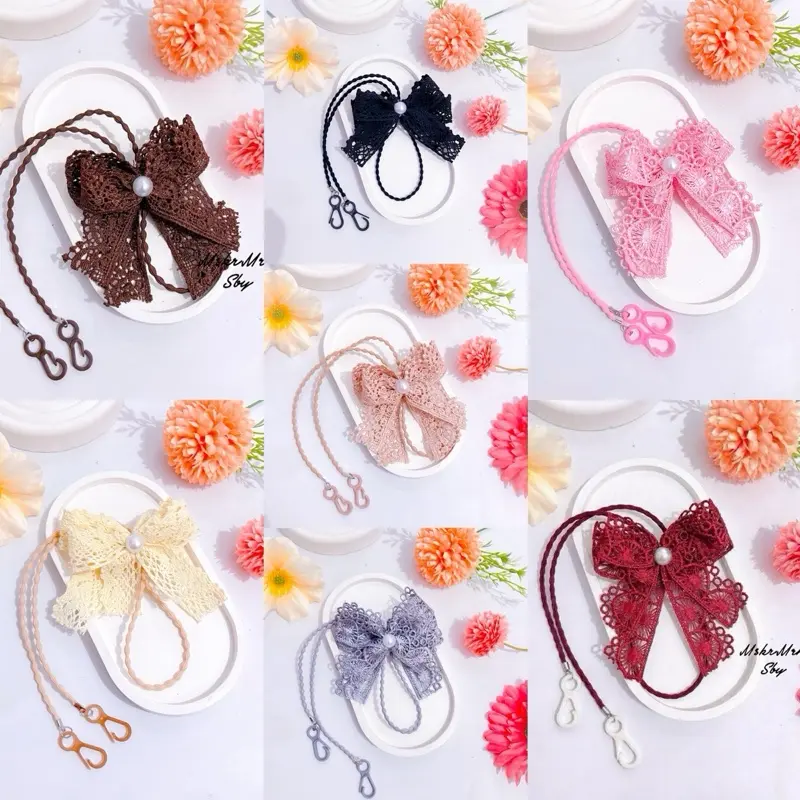 Tali Masker renda | konektor renda | Tali renda | strapmasker renda