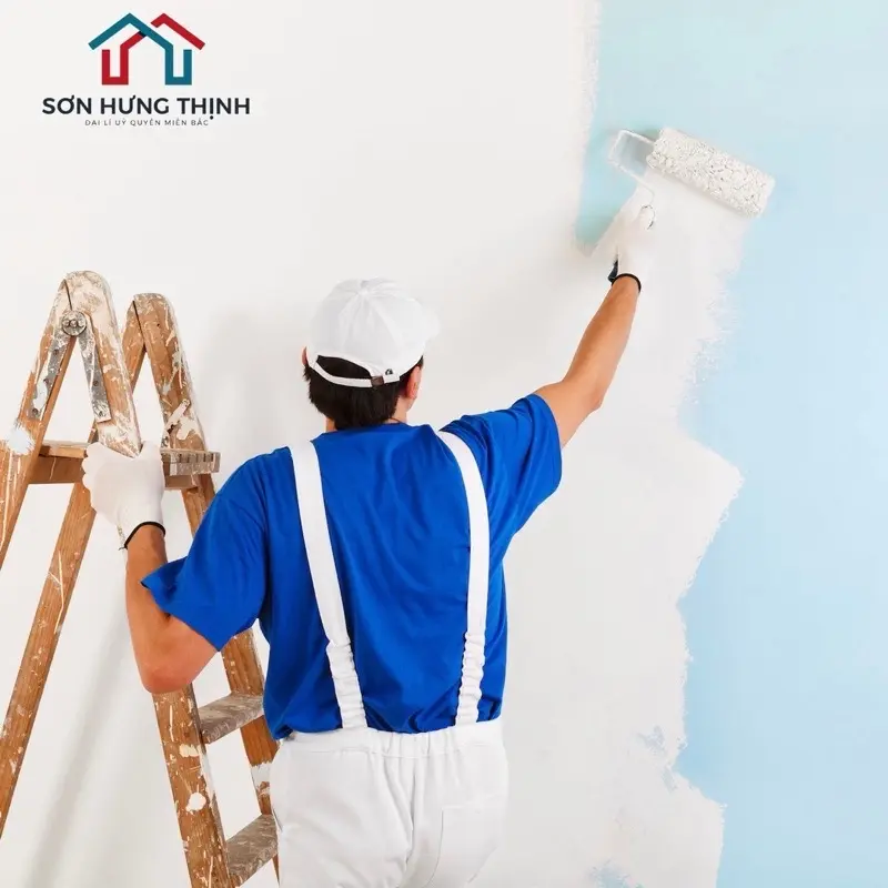 Sơn Lót 18 Lít, Chống Kiềm Ngoại Thất Maxnano, Tác Dụng Giúp Sơn Màu, Lên Màu Chuẩn Đẹp Và Chống Muối Mốc, Tặng Lu+ Chổi 4