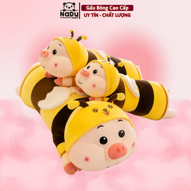Gấu Bông Lợn Ong 90cm Đáng Yêu Toy Thú Nhồi Bông Thú Bông