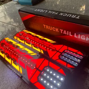 STOP LAMP TRUK 12 - 24VOLT MODEL KEY PANJANG 46cm  (Pembelian 1 set 2pcs)