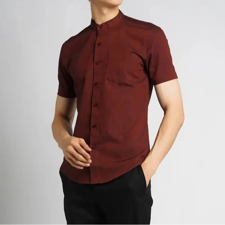 Koko Pria Lengan Pendek Polos Simple Perfect Bahan Katun Best Seller Premium 8