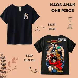 Kaos Anak by ANAKDISTRO88 Series One Piece 1 –  Usia 2-12 Tahun Fashion