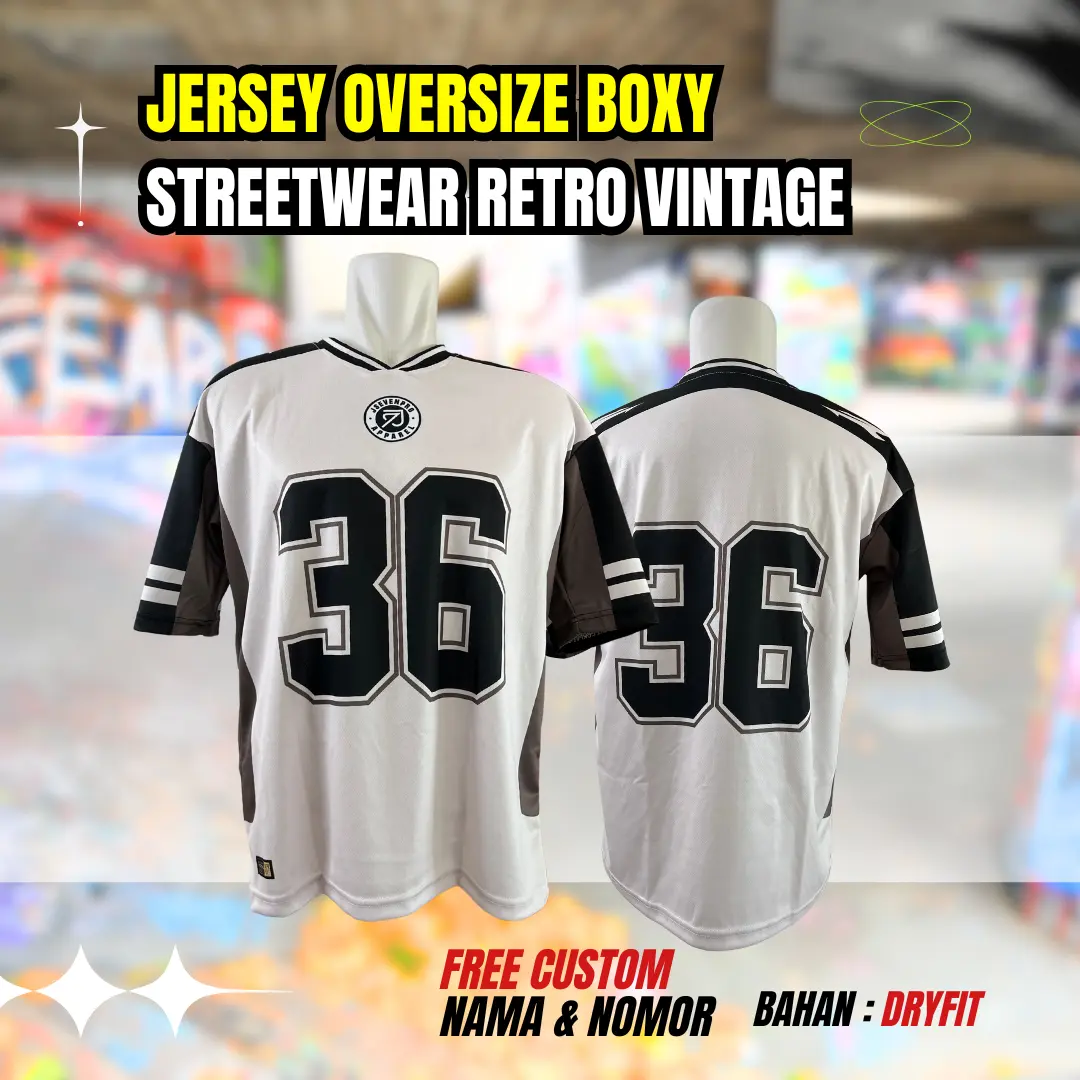 JERSEY BOXY STREETWEAR OVERSIZE
